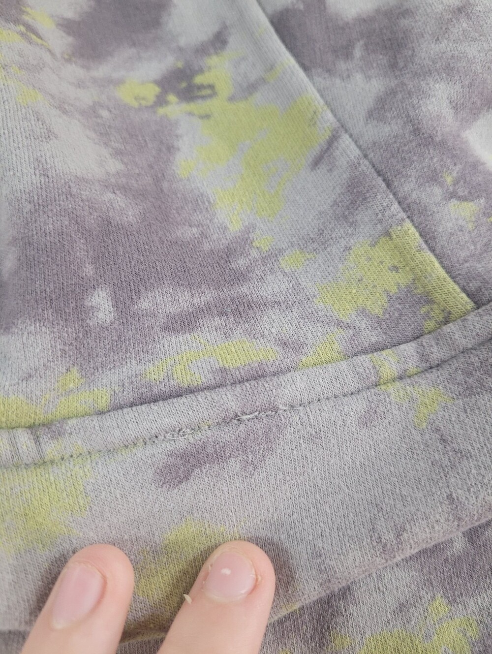 Lululemon All Yours Hoodie Orbital Tie Dye Mauve Grey Multi - Picture 12 of 16